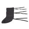 Walking Boot Cover Windproof Elastic Adjustable Fleece Soft Lining Feet