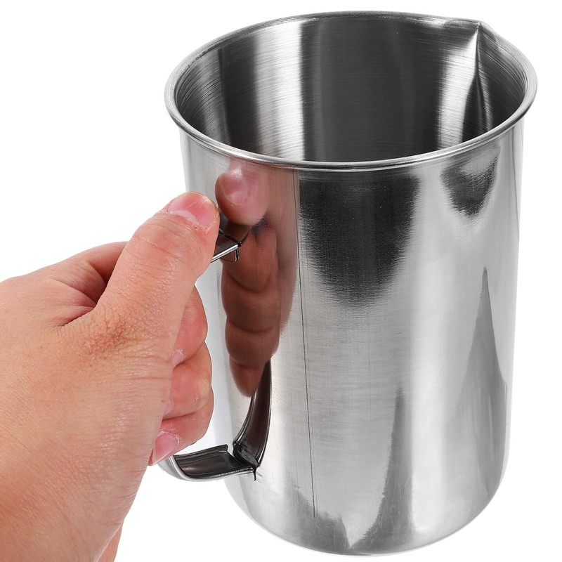 DOITOOL Stainless Steel Measuring Jug with Scale for Laboratory and
