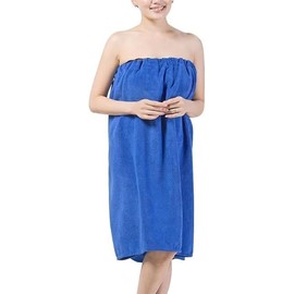 Ultra Absorbent Microfiber Sexy Spa Bath Wrap Cover Up Towels Set Soft Cozy Bathrobe Bath Towel Tube Dress Robe Nightgown Sleepwear