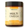 Vital Botanics Multi Omega 3-6-9 Aceite de Linaza, Olivo y