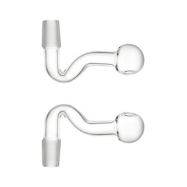 BMTick 2 x 10mm Male Laboratory Glass Adaptor Plug for Gas and Distillation