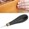 Rhombus Awl 5mm/6mm Professional Mahogany Handle Sandalwood Leather Diamond Awl