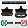 LOUKAYCCI Felt Insert Purse Organizer Fit GG Marmont Matelasse Shoulder