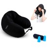 Gurum Travel Latex Pillow | Travel Pillow with Breathable Cover,