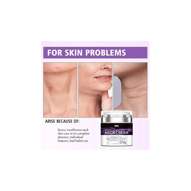 Crema Reafirmante Para El Cuello Con Complejo De Colágeno Al