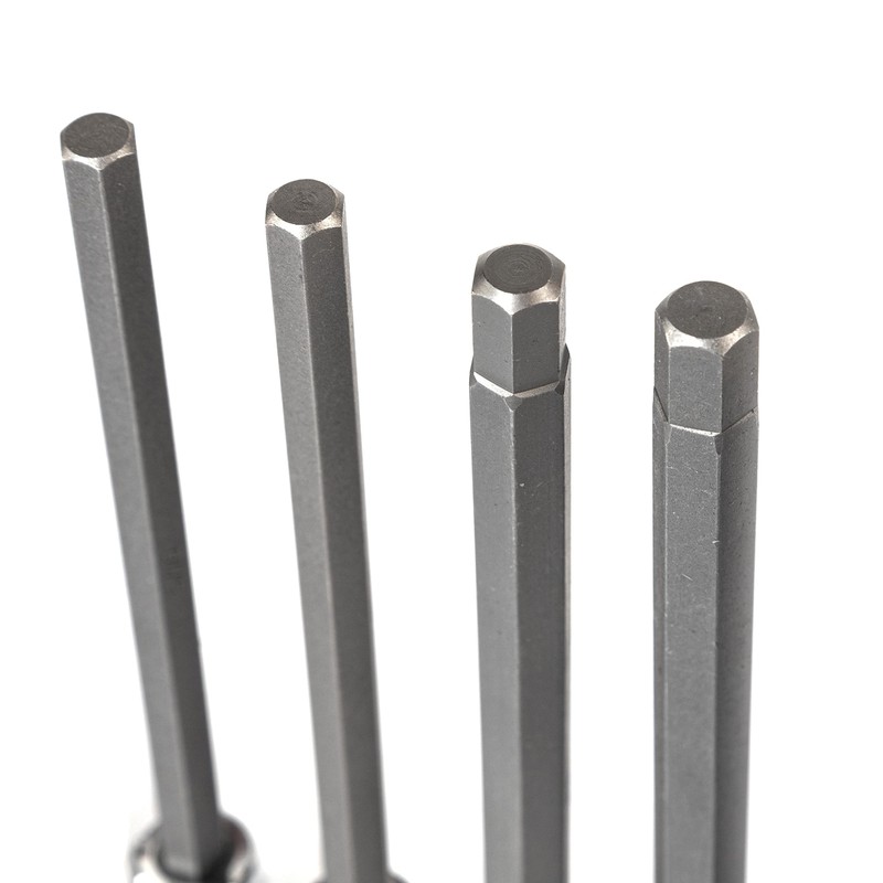 Neiko 10079A Extra Long Allen Hex Bit Socket Set, 18
