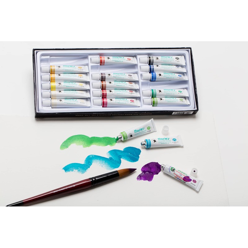Marie's Extra Fine Gouache Set of 18 Extra Fine Gouache