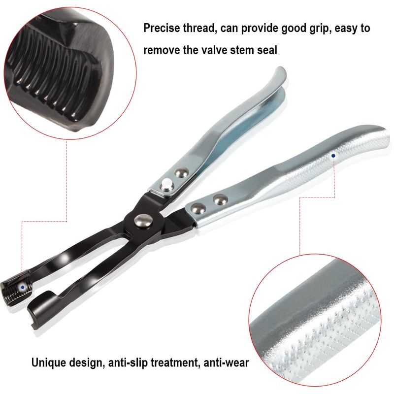 HW0107 Valve Seal Pliers Valve Stem Seal Removal Remover Tool