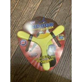 Wicked Indoor Booma yellow The World's Best Indoor Boomerang Foam Boomerang