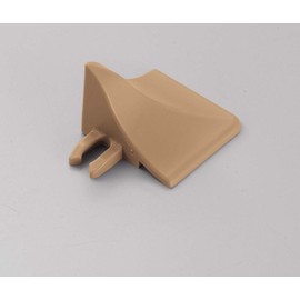 TOTO AP007CJ Outdoor Joint Tile, For Barseers, Shatterproof Material (Corners), Nut Brown