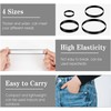 Elastic Bands Heavy Duty 80Pcs Thick rubber bands Natural Strong