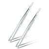 MSY BIGSUNNY 10 Inch Kitchen Food Tweezers Fine Stainless Steel