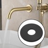 EMSea 5Pcs Bath Shower Mixer Tap Diverter Washer 27.45x10x1.5mm Rubber