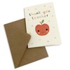 James Ellis Thank You Teacher Card (Apple)