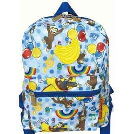 AI PLANNING K-8653B Baby Backpack, Curious George, Blue