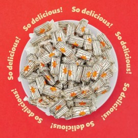 ATKINSON'S Peanut Butter Bars Old Fashioned Bulk Delicious Candy (4 Pounds)