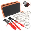 RUITONDA 22-Piece Universal CV Joint Boot Clamp Pliers Kit with