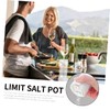 BESPORTBLE 0.5g Precision Salt Pot Press Limit Salt Jar Kitchen
