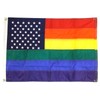 Rainbow New Old Glory Flag 3'x5'