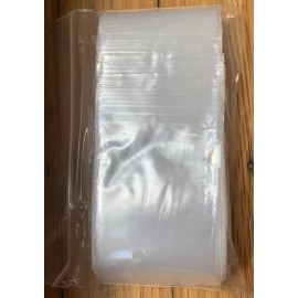 Unbranded 2x3" Ziplock Closure Poly Bags ~ 2 mil thickness ~ Clear ~ Pack of 100