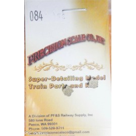 PSC Precision Scale O #084 Plates, Builders, (Brass Castings) #1013 on Plates