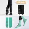 Fiohiros 4-Pack Non-Slip Pilates & Yoga Socks for Women –
