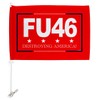 Trump Flag FU 46 Car Flag Vehicle Auto Window Decor