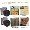 Operitacx Combination Lock for Lockers Cabinet Lock Childproof Design for