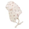 Sterntaler Girls' Bonnet Fawn Hat, ecru