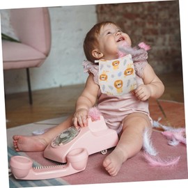 FOMIYES 4pcs Pure Cotton Face Towels Soft Wash Cloths Bath Face Towelettes Absorbent Machine Washable for Shower Birthdays Holiday