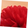 EXCEART 12pcs Tissue Paper Flower Pom Pom Hanging Decorative Honeycomb