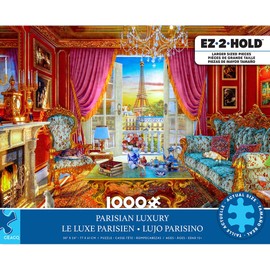Ceaco - Parisian Luxury - 1000 Larger Sized Piece Jigsaw Puzzle