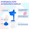 Ehucon Dysphagia Regulating Drinking Cup for Elderly-Having Difficulty Swallowing,Dispenses 5