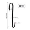 WJUAN Pack of 6 S Hooks, 200 mm Hook for