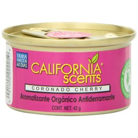 California Scents Spillproof Organic Air Freshener Twin-Pack, Coronado Cherry, 1.5 Ounce Canister (Pack of 4)