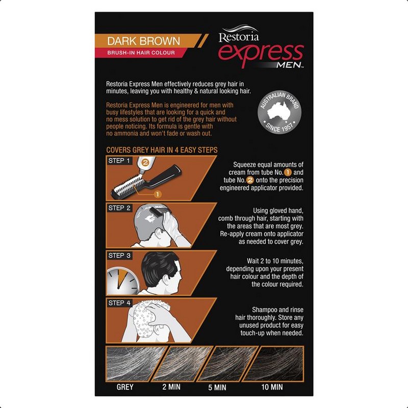 Restoria Express for Men Dark Brown