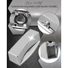 Range Valve Knob for Kitchen Gas Stove Compatible with D-Shaped