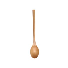 Wooden Shaft Stirring Spoon Japanese Shaft Dining Kitchen Cooking Spoon Household Spoon Length 23.5cm Width 4.3cm (HM235-43TMQ) Pack of 1