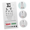 VILLFUL Portable Eye Test Chart Comprehensive Testing for Adults and