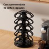 Vurlexat Coffee Pod Storage Compatible with Dolce Gusto Carousel, 360°