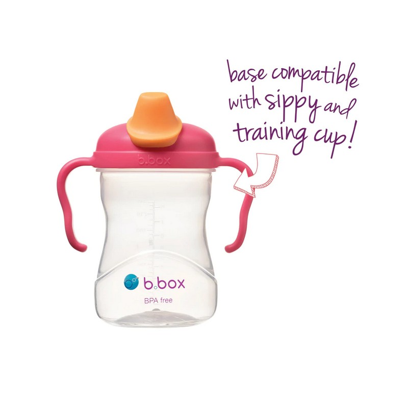 B.Box Spout Cup 240mL - Raspberry