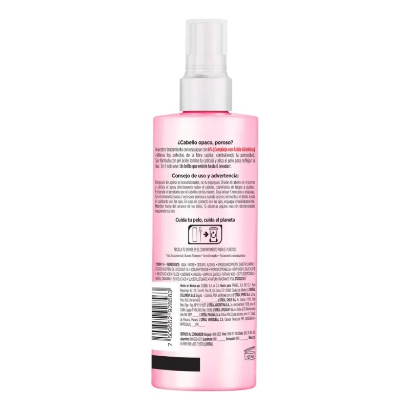 Acidifier L'Oreal Paris Elvive Glycolic Gloss 200 ml