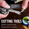 LEATHERMAN, Wingman Multitool with Spring-Action Pliers and Scissors, Stainless Steel