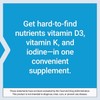 Vitamins D and K with Sea-Iodine??? 60 capsules