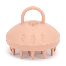 Sillicone Hair Shampoo Brush Scalp Scrubber Head Scalp Massager Exfoliating Hair Wash Brush Cleansing Dandruff Brush for Shower