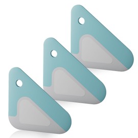 Rascafondos para alimentos, raspador de ollas y sartenes 2 en 1, de nailon y silicona, herramientas de raspador de cocina para sartenes de hierro fund