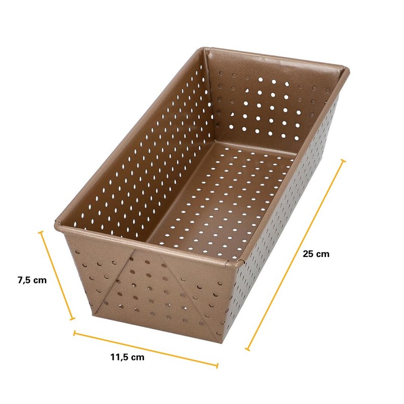 Birkmann, Pagnotta & Anima, teglia per pane perforato, 25 cm,