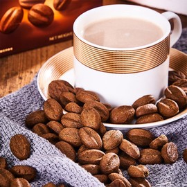 2 Bag Coffee Bean Biscuits,Espresso Coffees Shortbread Cookie,Crispy Cookies,Party Snacks,Leisure Food,Paired with Coffee, Milk Tea, Afternoon Tea Snacks