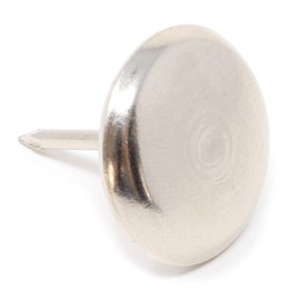 4 Metal Glider with Nail, Ø 0.98'' (25 mm), silver, round, furniture glider - Furniture Glides - Scratch Protection - Furniture Glides With Nail - , round Ø 0.98'' (25 mm)