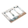 Tulpock Rustic Daisy Floral Butterfly Light Switch Cover Plate Decorative